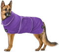 Tuff Pupper Fast Drying Dog Bath Robe | 800 GSM Plush Dog Towel by TuffPupper