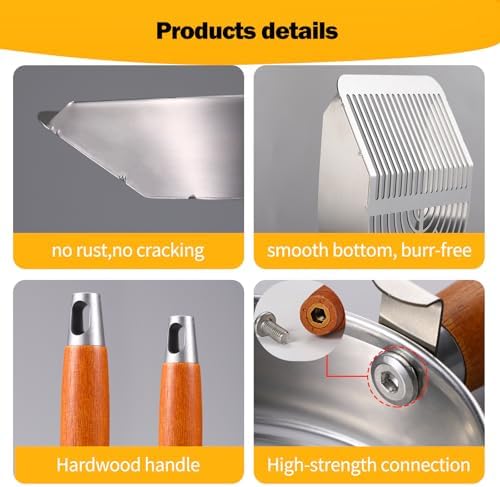 Custom 40% Thicker Side Edges 304 Stainless Steel Metal Cat Litter Scoop - Image 4