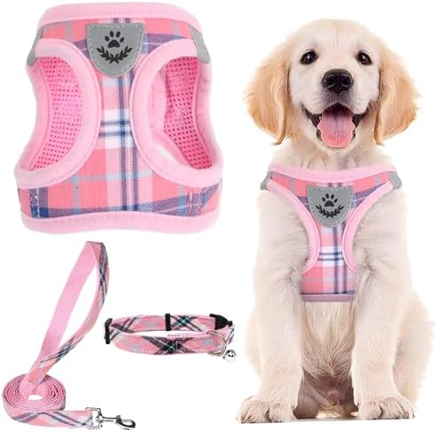 PUPTECK Dog Harness, Collar and Leash Set No Pull by PUPTECK
