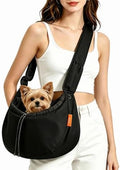 Pet Sling Carrier for Small Dogs & Cats up to 15 lbs, Puppy Carrier Purse by NALIYOUHU