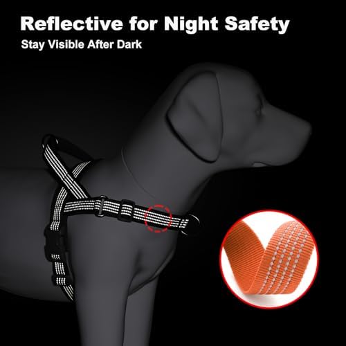 No Pull Dog Harness with Handle, Adjustable Soft Mesh Padded Vest - Image 7