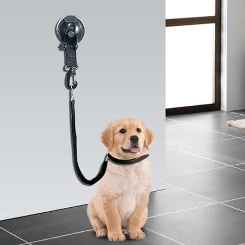 Suction Cup Cat Bathing Tether- Bolts Snapping Swivel, Heavy Duty Tub Wall - Image 2