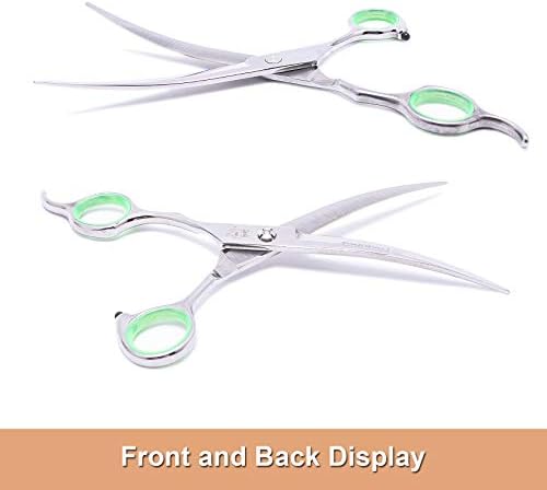 LovinPet Pet Grooming Scissors, Dog Curved Scissors - Image 6