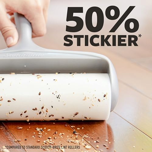 Scotch-Brite Extreme Clean Large Lint Roller, 60 Sheets, 1 Pack - Image 2