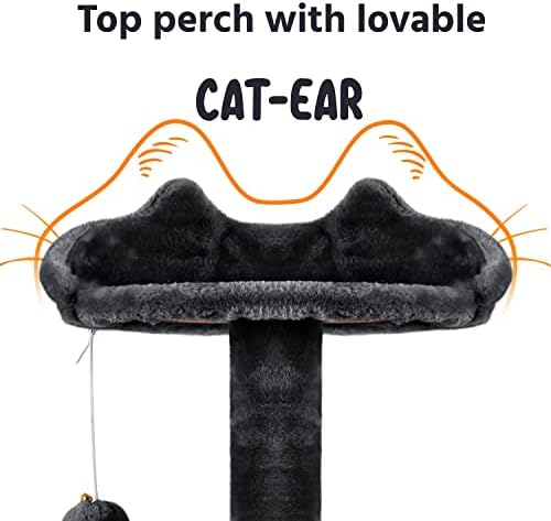 Yaheetech 70in Multi-Level Sturdy Cat Tree, Sisal Scratching Posts - Image 6