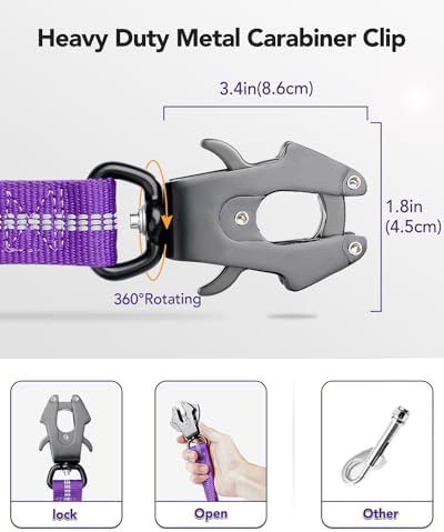Joytale Tactical Bungee Dog Leash, Shock Absorbing No Pull - Image 2