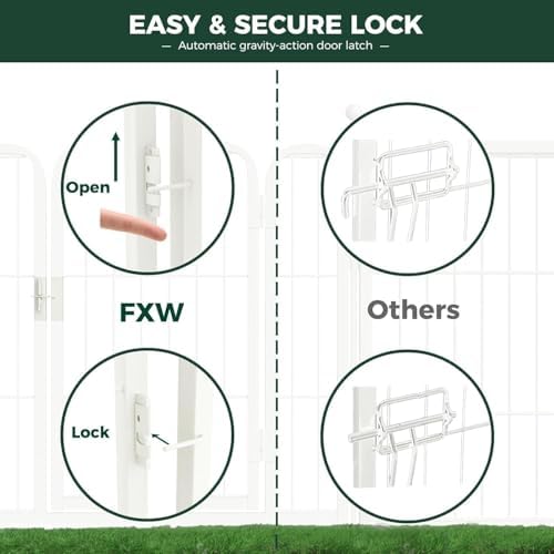 FXW Rollick Dog Playpen, Yard & RV Camping, 8 Panels - Image 6