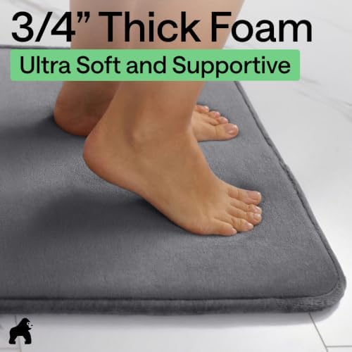 GORILLA GRIP® Memory Foam Bath Rug - Image 4