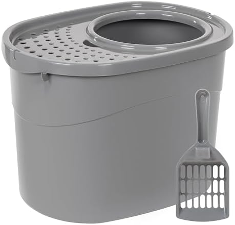 Amazon Basics Large Cat Litter Box by AmazonBasics