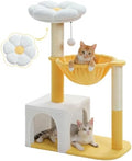 MUTTROS Cute Cat Tree with Flower Top Bed by MUTTROS