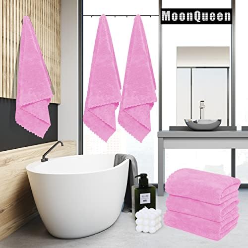 MOONQUEEN 6 Pack Premium Bath Towel Set - Image 2