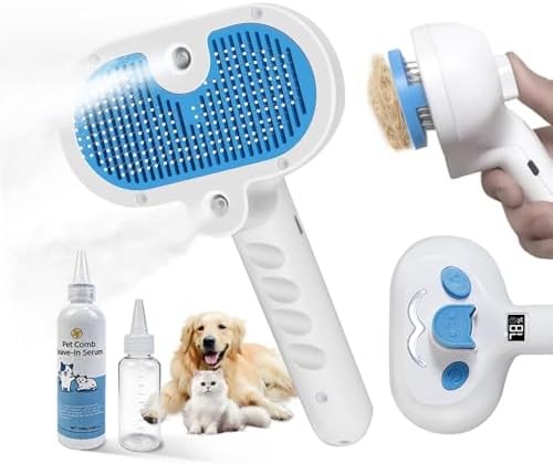 Pet Steam Brush for Dogs & Cats by Unknown