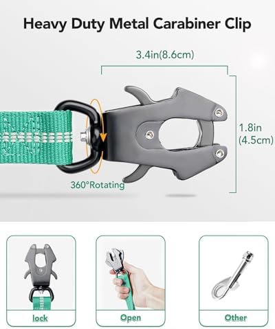 Joytale Tactical Bungee Dog Leash, Shock Absorbing No Pull - Image 2