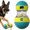 BSISUERM Dog Treat Dispensing Puzzle Toy Adjustable Food Dispenser Slow Feeder by BSISUERM