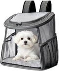 Pet Backpack Carrier for Cats and Small Dogs, Under 13.2 lbs by Unknown