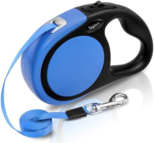 Taglory Retractable Dog Leash, One-Handed Brake by Taglory