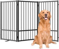 SNUOWU Full Metal Freestanding Dog Gate by SNUOWU