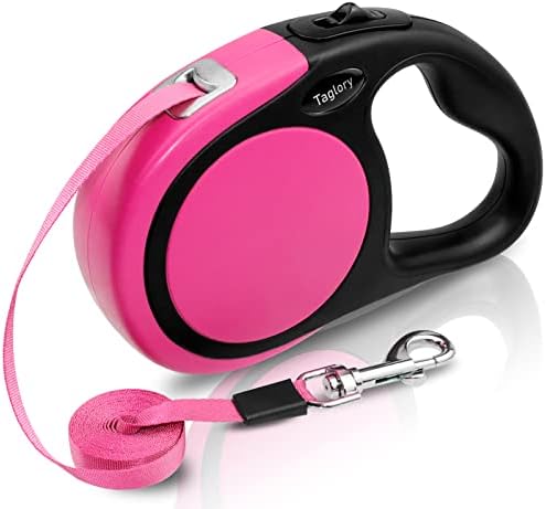 Taglory Retractable Dog Leash, One-Handed Brake by Taglory