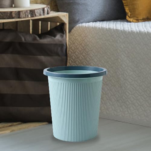 Bathroom Garbage Can, Lightweight Durable Striped Garbage Cans - Image 3
