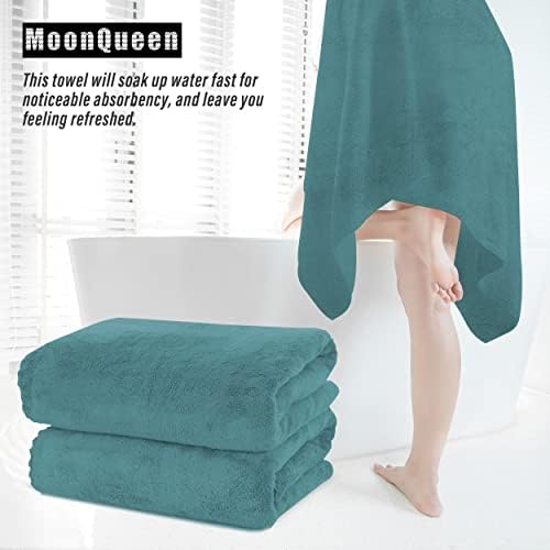 MOONQUEEN 6 Pack Premium Bath Towel Set - Image 7