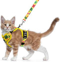 Halypet Cat Harness and Leash Set, Escape Proof Adjustable Harness by DOMoreWithYourPet