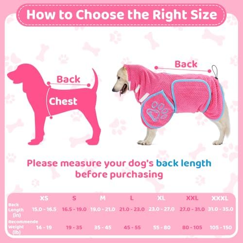 SlowTon Dog Bathrobe Drying Coat – Super Absorbent Fast Drying - Image 2
