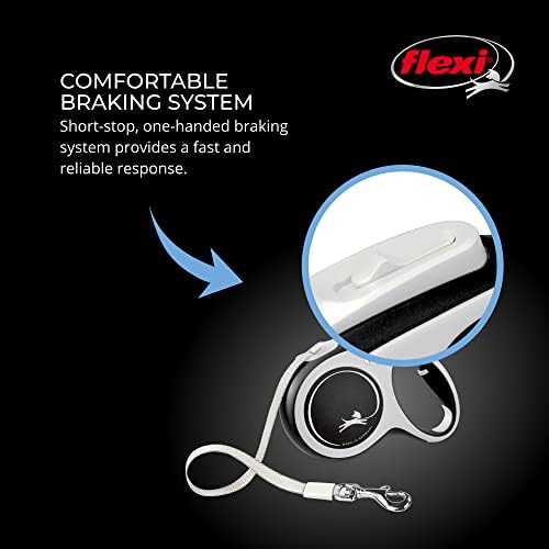 FLEXI® Comfort Nylon Tape Retractable Dog Leash, 26 ft - Image 6