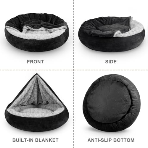 JOEJOY Small Dog Bed Cat Bed - Image 7