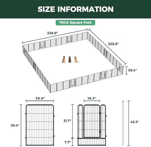 FXW Rollick Dog Playpen, Yard & RV Camping, 48 Panels - Image 6