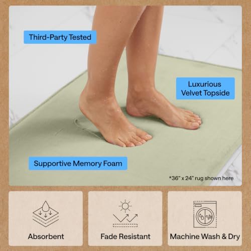 GORILLA GRIP® Memory Foam Bath Rug - Image 5