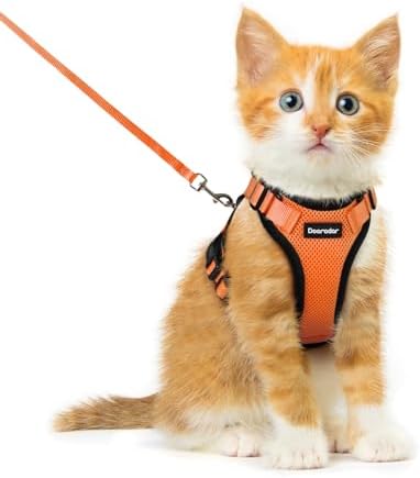 Dooradar Cat Harness and Leash Set, Adjustable and Escape Proof - Image 4