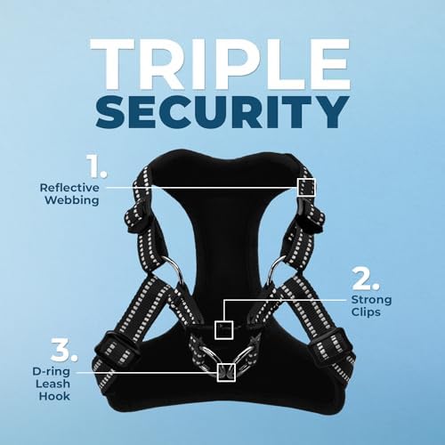 Best Pet Supplies Voyager Adjustable Step-in Flex Breathable Mesh Dog Harness - Image 3
