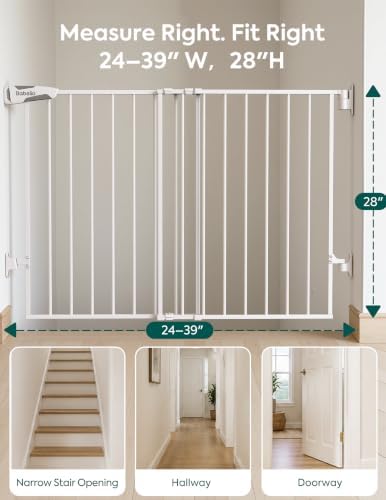 Babelio No Bottom Bar Baby Gate - Image 6