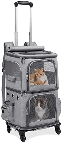 Double-Compartment Cat Carrier Backpack by HOVONO