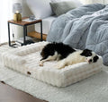 COZY KISS Faux Fur Orthopedic Extra Large Dog Bed, XXL 48x35 inch by COZYKISS