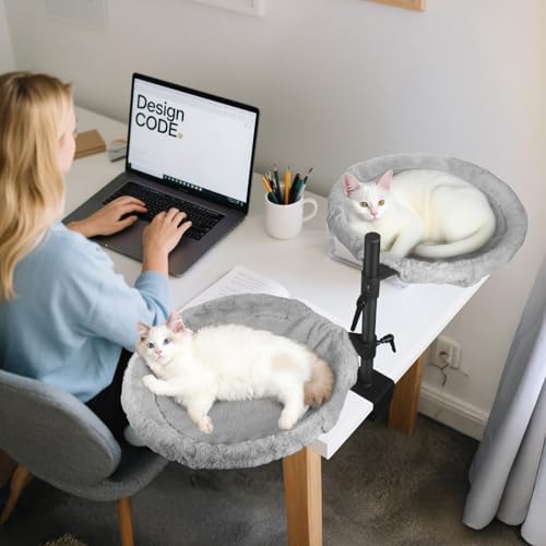 Double Cat Desk Bed - Image 5