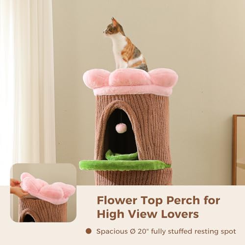 MUTTROS 68.5" Forest Cat Tree Tower - Image 5