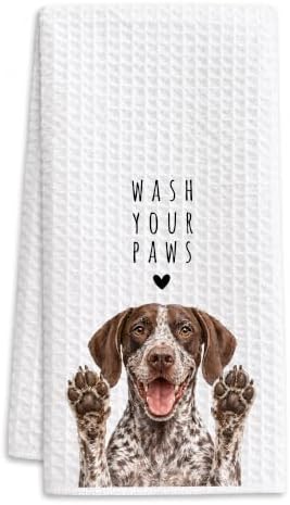 GSP Kitchen Towel, Hand Towel, German Shorthaired Pointer Gifts by Buildinest