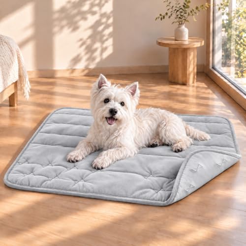 Vagascape Dog Crate Pad, Reversible Warm/Cooling Mat by Vagascape