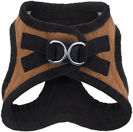 Voyager Step-in Plush Dog Vest Harness -Beige Plush - Image 3