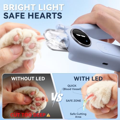 2-in-1 Quiet Electric Pet Nail Clipper & Grinder - Image 3
