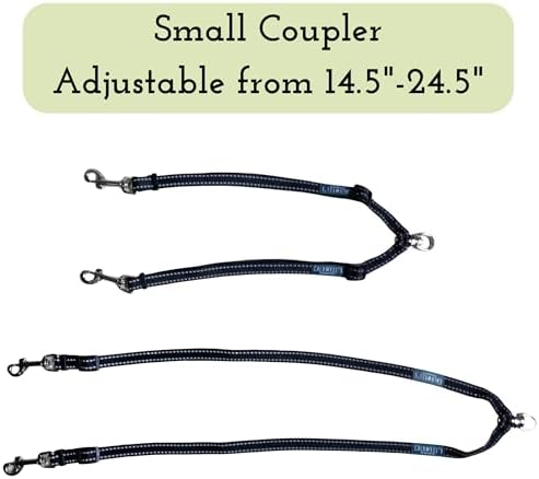 Caldwell's Pet Supply Co. Leash Coupler, Two Dog Leash Splitter to Split Leashes - Image 3