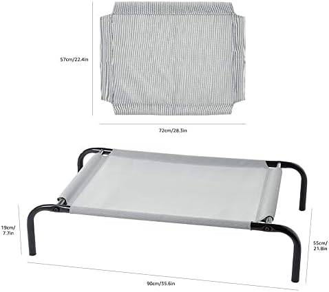Amazon Basics Cooling Breathable Elevated Dog Bed - Image 2