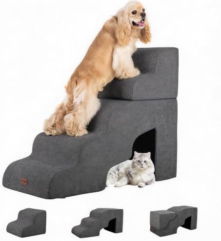 Garnpet Dog Stairs for Bed by Garnpet