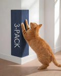 Corner & Wall Cat Scratch Mat, Self-Adhesive Trimmable Cat Scratcher, Wall by Unknown