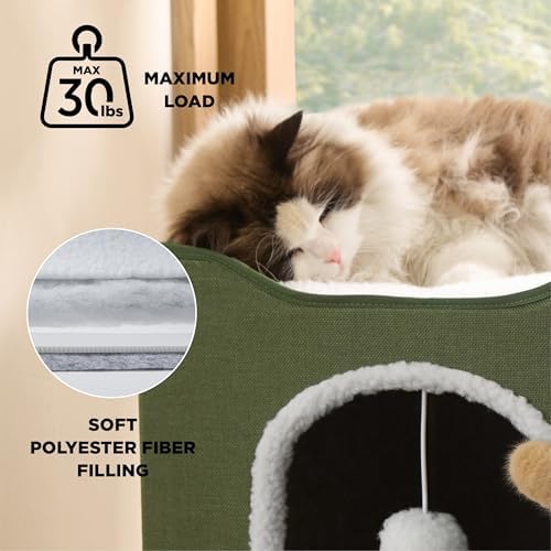 Bedsure Cat House Bed for Indoor Cats - Image 2