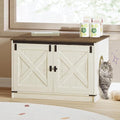 Hzuaneri Cat Litter Box Enclosure, Hidden Litter Box Furniture by Hzuaneri
