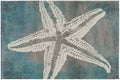 Giwawa Vintage Starfish Bath Rug Coastal Beachy Nautical Bathtub Mat Extra Soft by Giwawa