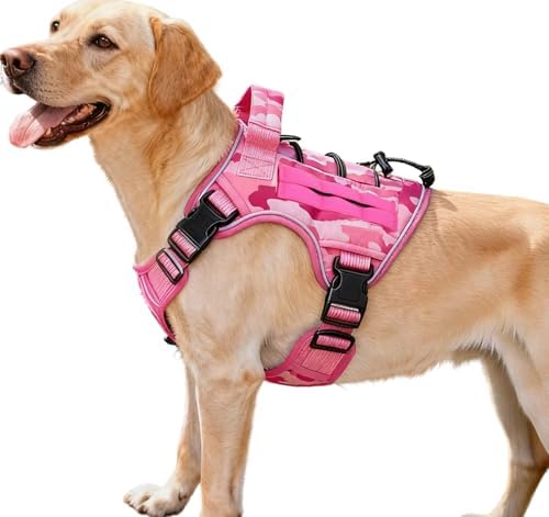 Heavy-Duty Tactical Dog Harness by Bruvoalon