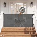 GRENFU Reinforced 71" Wide Retractable Baby Gates, Prevent Crawling Under by BabyPetProofingProducts
